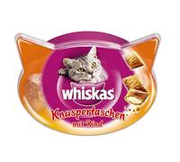 whiskas Lot de 4 paquets de friandises croustillantes pour chat (4 x 60 g)