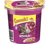whiskas Lot de 5 Crunch au Poulet, Dinde et Canard - 100 g