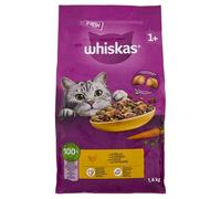Whiskas Mars Petcare pour chat de 1 an et plus avec poulet, 1,4 kg