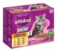 Whiskas Multipack Junior Sélection De Volailles En Gelée 12 X 85 G
