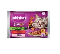 Whiskas Nourriture Humide pour Chats Sélection du Chef en Sauce 4x85g