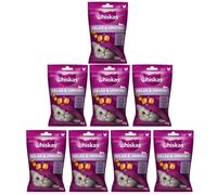 WHISKAS Relax & Relieve 8x45g friandise pour chat, avec du poulet