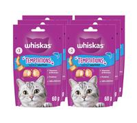 Whiskas Temptations Friandises pour chats Saumon 360 g