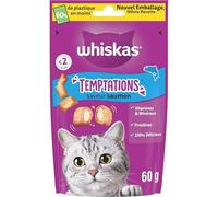 Whiskas Temptations™ Saveur Saumon 60 g