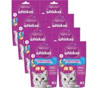 Whiskas Tentations Friandises pour Chat Saumon 8*60 g