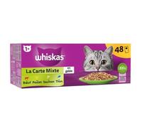WHISKAS Terrine du marché - Pour chat - 48 x 85g