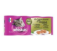 Whiskas Terrines 4 Variétés Pour Chat 4 x 400G