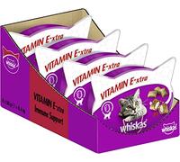 Whiskas Vitamin E-Xtra Nourriture pour Chat avec Poulet 8 x 50 g