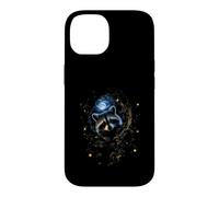 Whiskers Chat au Clair de Lune Félin Forêt Nuit Lune Coque pour iPhone 14