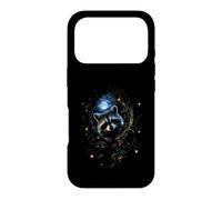 Whiskers Chat au Clair de Lune Félin Forêt Nuit Lune Coque pour iPhone 17 Pro