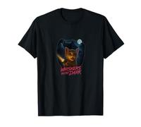 Whiskers in The Dark Chat Fantôme Horreur Art T-Shirt