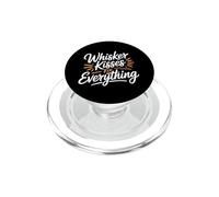 Whiskers Kisses Fix Everything PopSockets PopGrip pour MagSafe