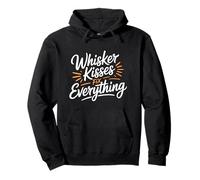 Whiskers Kisses Fix Everything Sweat à Capuche