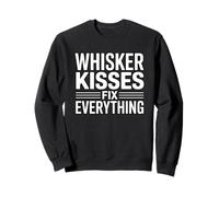 Whiskers Kisses Fix Everything Sweatshirt
