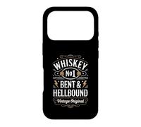 Whiskey Bent and Hellbound Funny Whiskey Cowboy Cowgirl Fun Coque pour iPhone 17 Pro