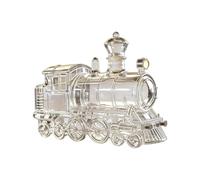 Whiskey Bottle, Funny Train Glass Leakproof Decanter Drinkware, 8.11inch