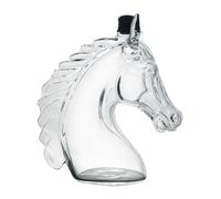 Whiskey Decanter | 350ml Horse Head Shape Bar Tool | Glass Whiskey Wine by preserving the scent and flavor profile of thBottle | for Father Men Husband Dad Boyfriend Him Birthday Holiday Party Wedding