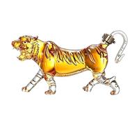 Whiskey Decanter, Tiger Glass Bottle with 3D Design, Whiskey Pourer 500ml