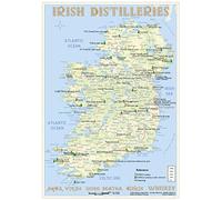 Whiskey Distilleries Ireland - Tasting Map: The Whisky Landscape in Overview