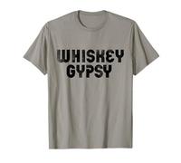 Whiskey Gypsy Wanderlust Itchy Feet Sac à dos pour amoureux des voyages T-Shirt