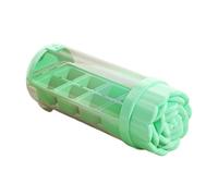 Whiskey Ice Mold - Cocktail Cooling Beverage Use for Flower Bottle | Food Grade Silicone with 8 Grid Easy Release, Tray Freezer Drinks Juice Home Bar for Picnic Party Set Storage Box Lid