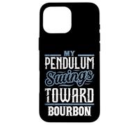 Whiskey Lover My Pendule Swings Toward Bourbon Coque pour iPhone 16 Pro Max