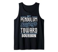 Whiskey Lover My Pendule Swings Toward Bourbon Débardeur