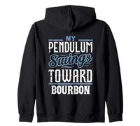 Whiskey Lover My Pendule Swings Toward Bourbon Sweat à Capuche