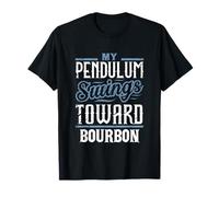 Whiskey Lover My Pendule Swings Toward Bourbon T-Shirt