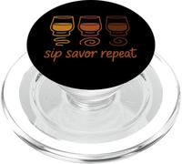Whiskey Lover Tasting Club Bourbon Scotch Vintage Humour PopSockets PopGrip pour MagSafe