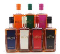 Whisky Bellevoye Bleu, Blanc, Rouge, Prune, Noir, Vert, Orange
