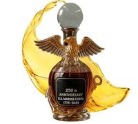 Whisky Carafe Glass Dean - Animal Motif Decanter for Men | Crimurgin Animal Figure Carafe | Bouteille de whisky avec scellage et base, diacre de bar pour le barbel