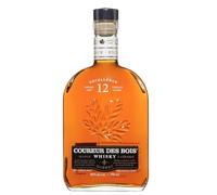 Whisky Coureur des Bois 12 Ans d'Âge au Sirop d'Érable - 750 ml - Saveur Unique et Raffinée - Les Trésors d'érable