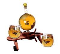 Whisky et coffret cadeau, vin avec ensemble verres et support en bois pour homme, distributeur de boissons pour whisky, liqueur, vin, brandy, cognac