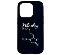 Whisky Formule Chimique Chimie Organique Molécule Science Coque pour iPhone 15 Pro