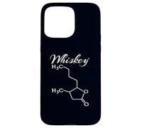 Whisky Formule Chimique Chimie Organique Molécule Science Coque pour iPhone 15 Pro Max