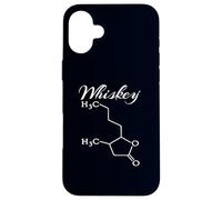 Whisky Formule Chimique Chimie Organique Molécule Science Coque pour iPhone 16 Plus