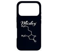 Whisky Formule Chimique Chimie Organique Molécule Science Coque pour iPhone 17 Pro