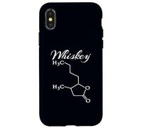 Whisky Formule Chimique Chimie Organique Molécule Science Coque pour iPhone X/XS