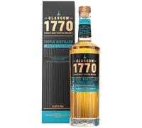 Whisky Glasgow 1770 Triple Distilled Single Malt - Origine Royaume-Uni - 70cl