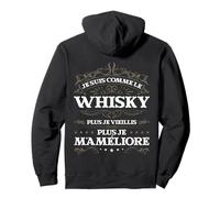Whisky Humour Anniversaire Je Ne Vieillis Pas Je M'améliore Sweat à Capuche
