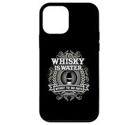 Whisky is Water Without The Bad Parts pour Les Fans de Whisky Coque pour iPhone 12 Mini