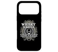 Whisky is Water Without The Bad Parts pour Les Fans de Whisky Coque pour iPhone 17 Pro Max