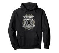Whisky is Water Without The Bad Parts pour Les Fans de Whisky Sweat à Capuche