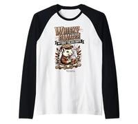 Whisky is Water Without The Bad Parts Souris avec Scotch Manche Raglan
