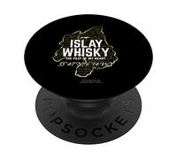Whisky Island of Islay Notes de dégustation pour Whisky PopSockets PopGrip Adhésif