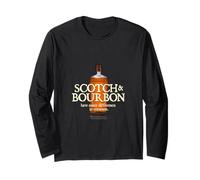 Whisky Scotch et Bourbon Funny Citation Différences dans Whisky Manche Longue