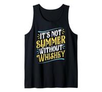 Whisky Summer Vibes Boire au Bourbon drôle Débardeur