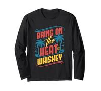 Whisky Summer Vibes Boire au Bourbon drôle Manche Longue