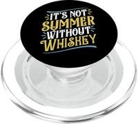 Whisky Summer Vibes Boire au Bourbon drôle PopSockets PopGrip pour MagSafe